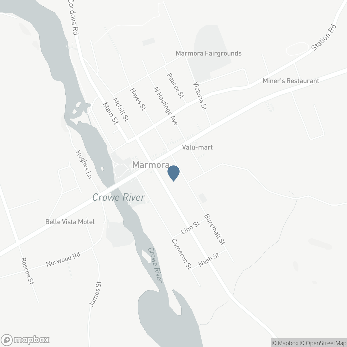 29 BURSTHALL STREET, Marmora, Ontario K0K 2M0
